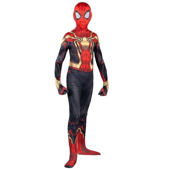 Spider-Man Kids Costume - Red and Black - Picture 2 of 9